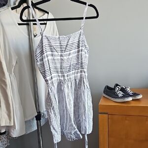 2/$20 Cynthia Rowley - 100% Linen Striped Sleeveless Romper - Size 4